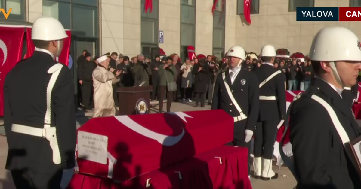 Yalova şehitlerine veda. Bakan Yerlikaya'dan terörle mücadelede kararlılık mesajı