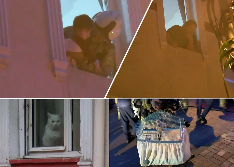 Apartman yangınında can pazarı