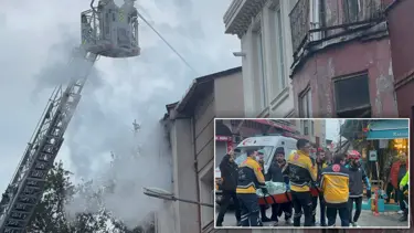 Fatih'te tek binada yangın. Bir can kaybı, arasında biri yoğun 7 yaralı