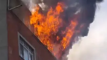 Samsun'da bir evde çıkan yangında 2 kişi hayatını kaybetti