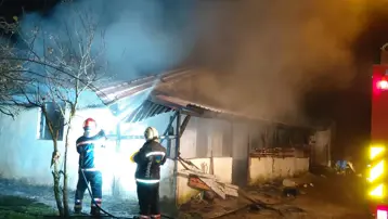 Sakarya&#x27;da korkutan ev yangını