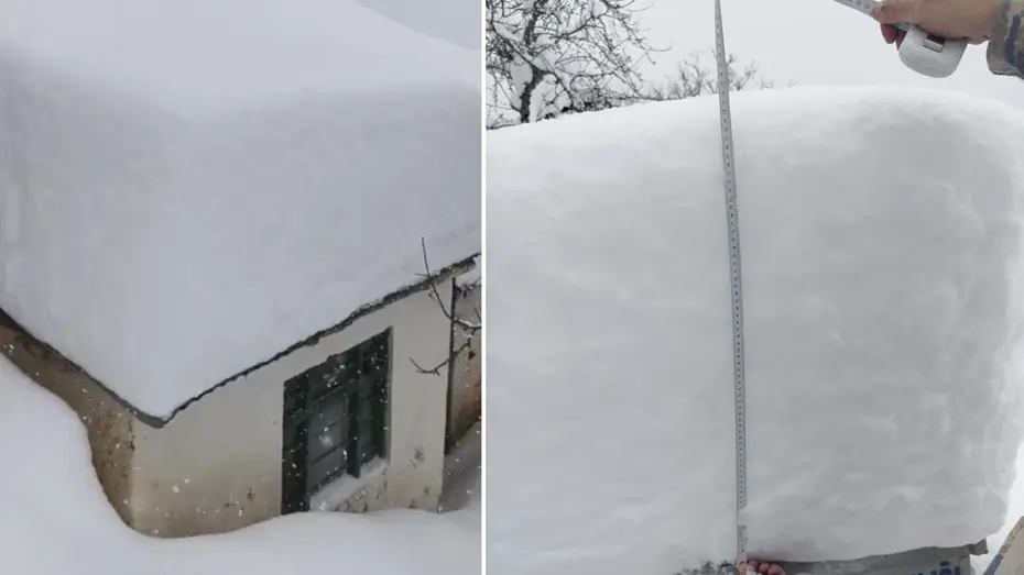 Video çekip yardım istediler. “Evlerimiz çökmek üzere”