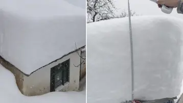 Video çekip yardım istediler. "Evlerimiz çökmek üzere" 