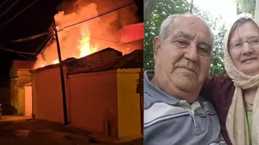 Dehşetin altından torun ile eşi çıktı