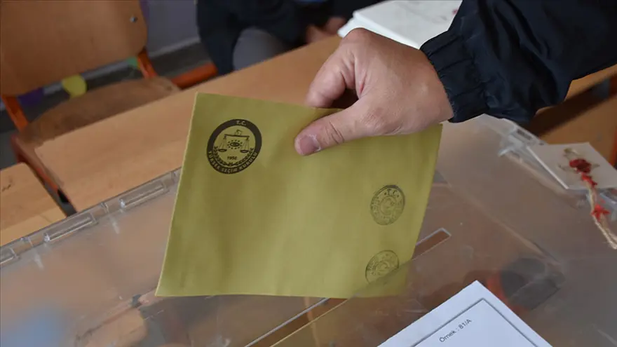 Üç ilde sandık kuruldu. İşte oy pusulasındaki sıralama 2