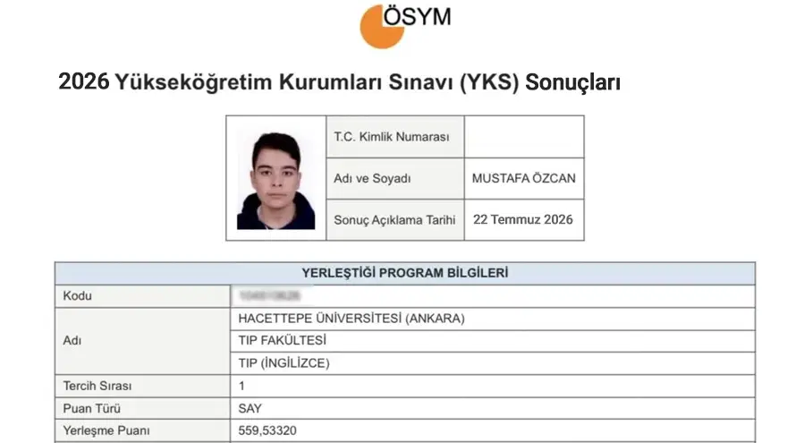 YKS sonuçları sorgulama ekranı 2026: YKS sınav sonuçları açıklandı mı, ne zaman açıklanacak? 