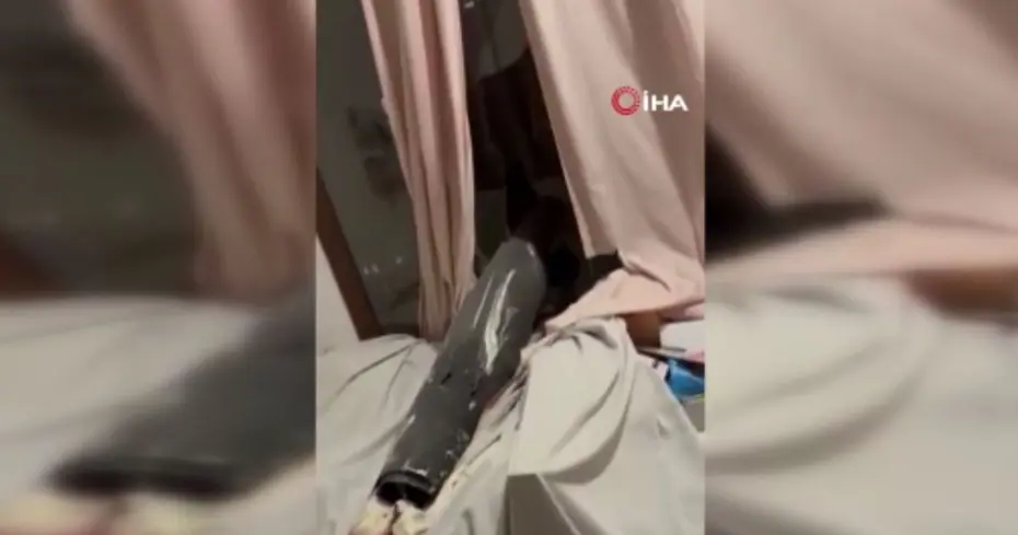 Kuveyt üzerinde vurulan İran füzesi evin üzerine düştü