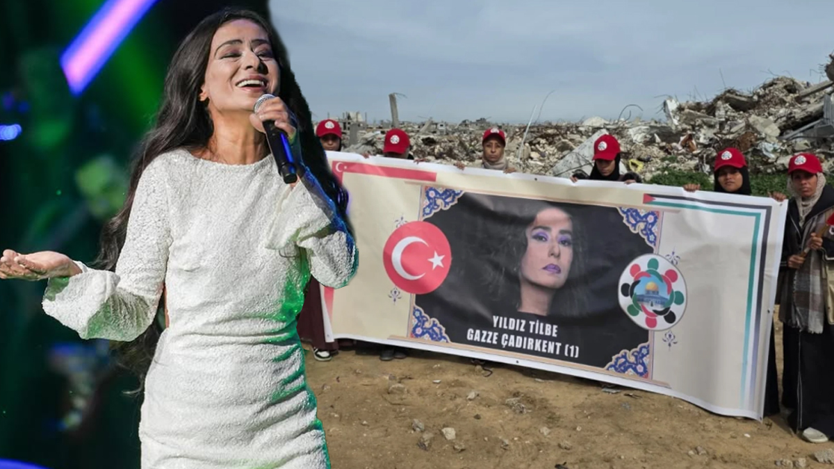 Yıldız Tilbe'nin Gazze'ye yardımları sürüyor. 12 bin kişiye iftar verecek