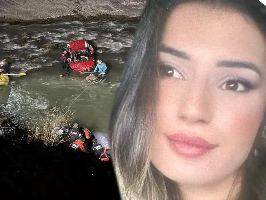 Aracıyla Zap Suyu'na düşen 23 yaşındaki Ezgi'den acı haber