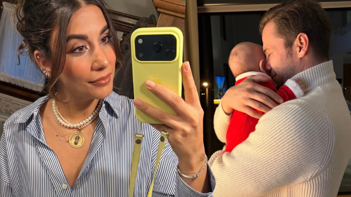 Tolga Sarıtaş ve oğlundan yeni poz. Eşi Zeynep Mayruk paylaştı