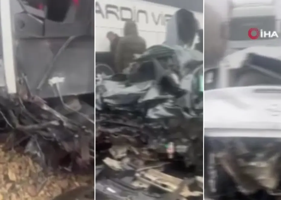 Göz gözü görmüyor. Gaziantep-Şanlıurfa yolunda zincirleme kaza