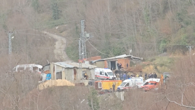 Zonguldak'ta maden ocağında göçük. İki işçinin cansız bedenlerine ulaşıldı