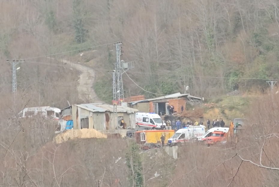 Zonguldak'ta maden ocağında göçük. Mahsur kalanlar var