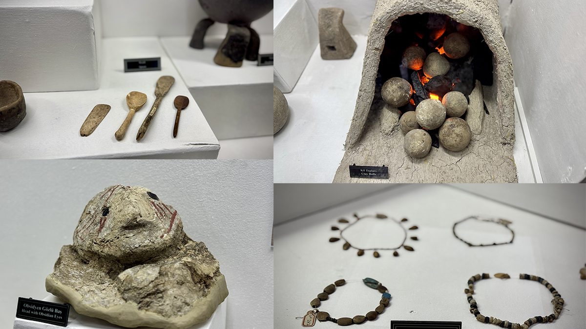 Çatalhöyük'ün sıradışı eserleri gün yüzüne çıkıyor