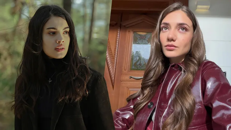 Çarpıntı'nın Aslı'sı Lizge Cömert ile Melike'si Şevval Kaya'dan birlikte poz