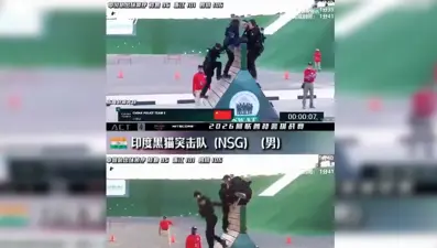 SWAT Yarışması'nda Çinli kadın özel harekat timi Hindistanlı erkek ekibini alt etti