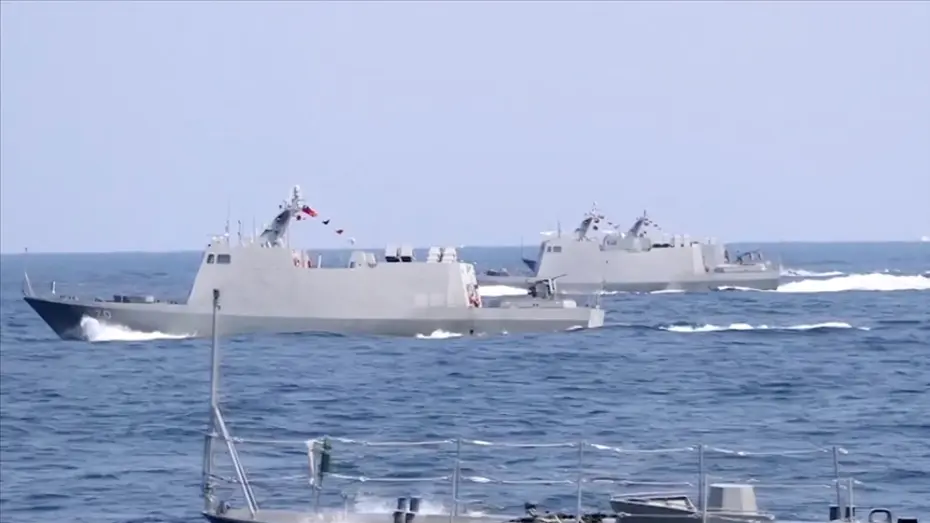 Tayvan: Çin bölgede 100’den fazla gemi konuşlandırdı