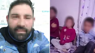 Babadan çocuklarına kemerli işkence