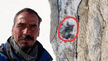 Zirve tırmanışında feci ölüm: Ekipler cansız bedenini almaya çalışıyor