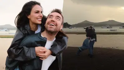 Murat Dalkılıç aşka geldi. Sevgilisi Özgü Kaya'ya romantik kutlama