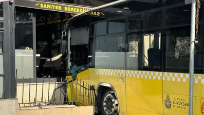 Üsküdar'da İETT otobüsü kazası