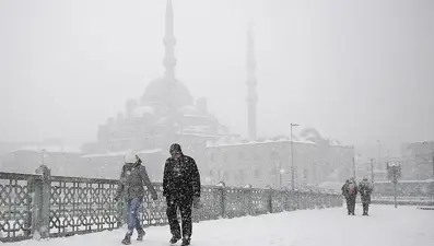 Kuvvetli kar alarmı. İstanbul -1'i görecek