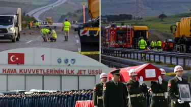 Balıkesir'de F-16 savaş uçağı düştü, pilot şehit oldu