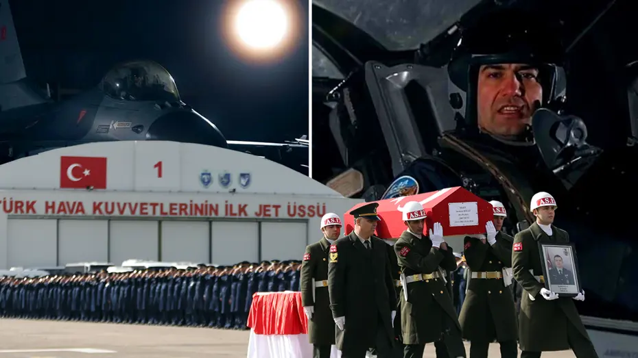 Balıkesir'de F-16 kazası. Şehit pilottan geriye bu video kaldı: 