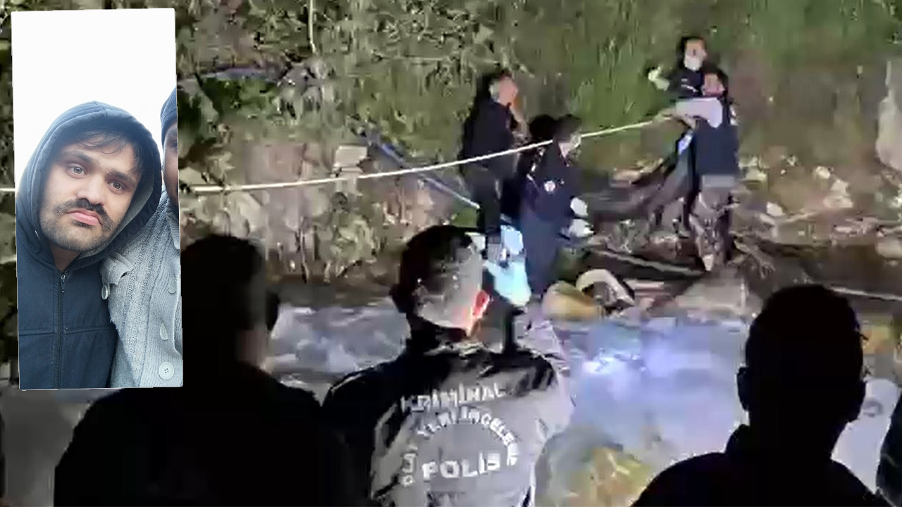 Şelaleye giren engelli genç boğuldu