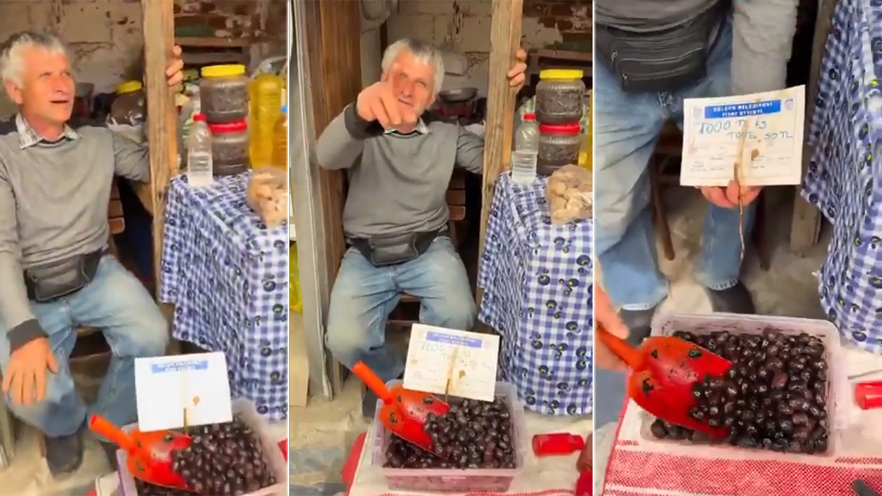 Zeytinin tanesini 50 liraya satan esnafa ceza