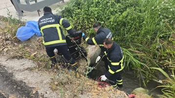 Tekerlekli sandalyesiyle evden çıktı, sulama kanalında ölü bulundu
